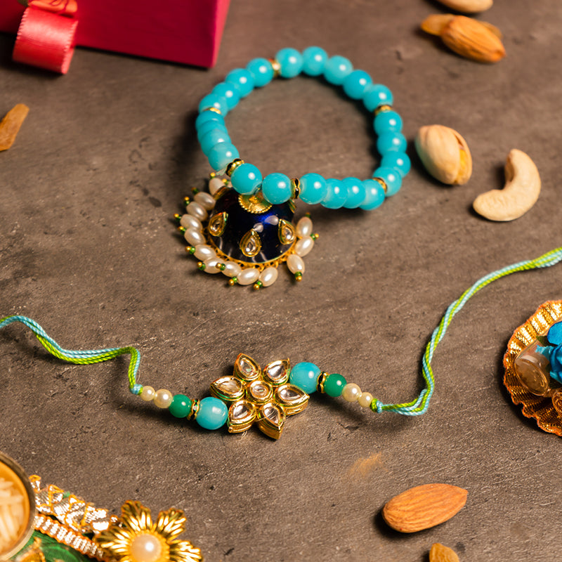Bhai Rakhi and bhabhi bracelet | Gifts & Decor by Shweta