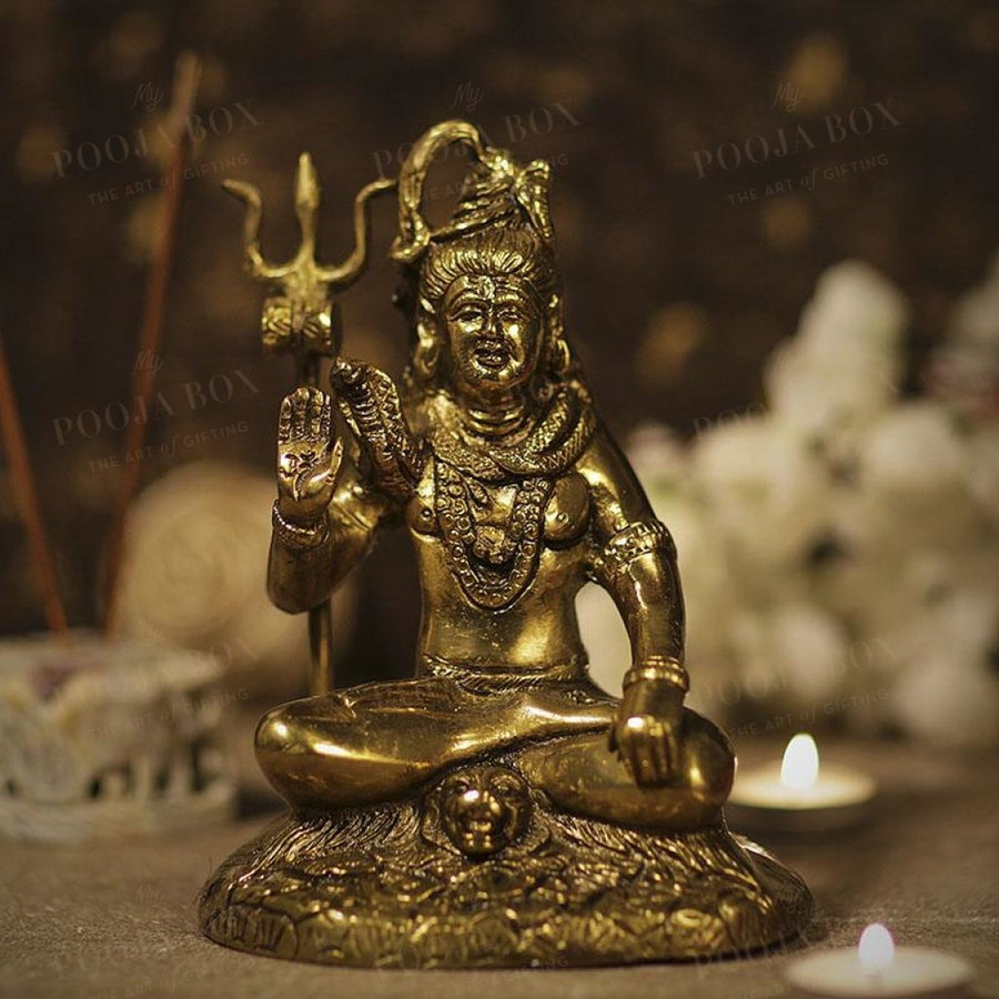 Aakrati Lord Shiva in Meditation Pose Statue India | Ubuy